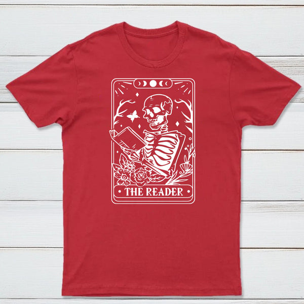 Halloween The Reader Tarot Card Off T-Shirt