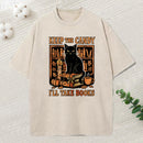 Keep The Candy I'Ll Take Books Unisex Washed T-Shirt