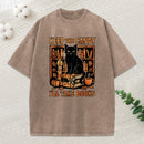 Keep The Candy I'Ll Take Books Unisex Washed T-Shirt