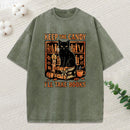 Keep The Candy I'Ll Take Books Unisex Washed T-Shirt