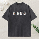 Bookish Ghost Unisex Washed T-Shirt
