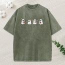 Bookish Ghost Unisex Washed T-Shirt