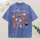 Vintage Halloween Unisex Washed T-Shirt
