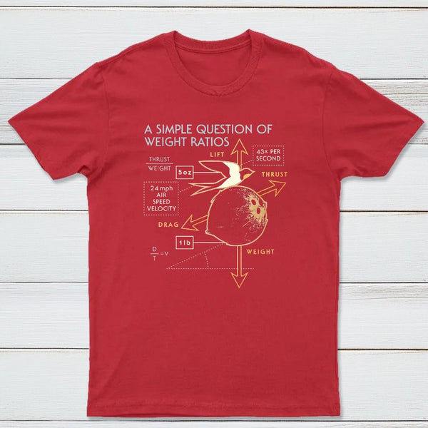 A Simple Question Of Weight Ratios Classic Tee