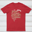 Peace Love And The Oxford Comma Classic Tee
