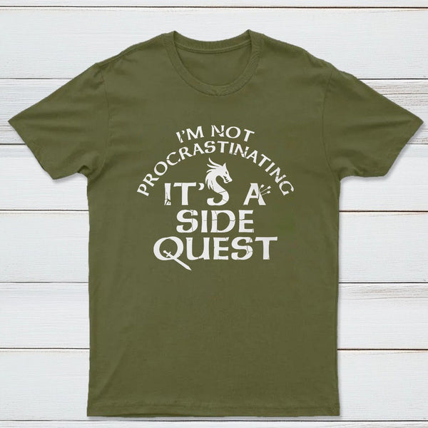 Im Not Procrastinating Its A Side Quest Classic Tee