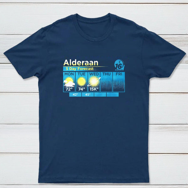 Alderaan 5 Day Forecast Classic Tee