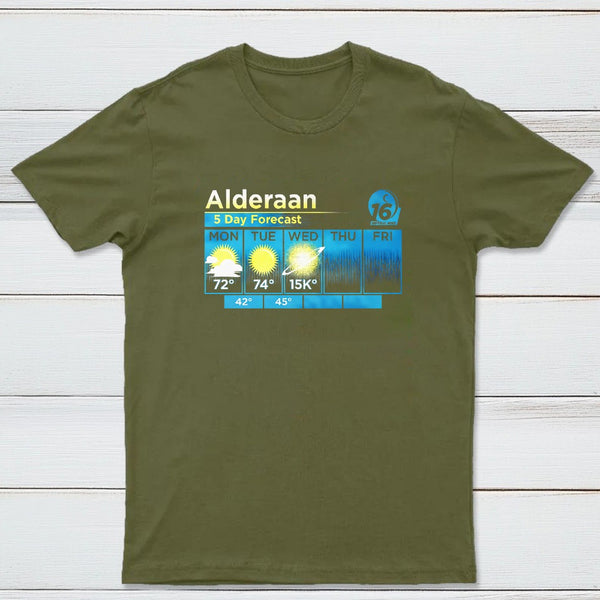 Alderaan 5 Day Forecast Classic Tee