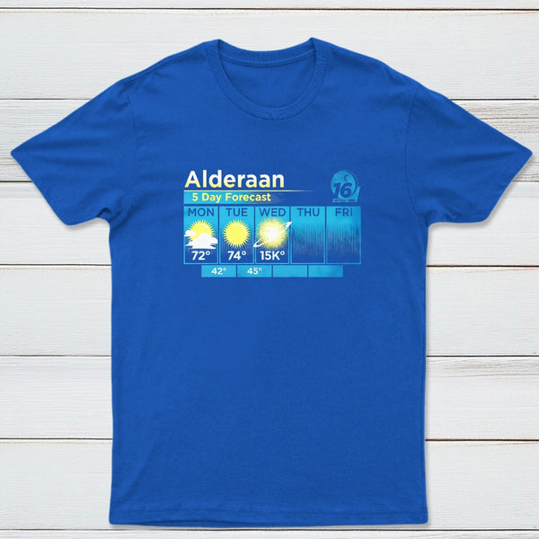 Alderaan 5 Day Forecast Classic Tee