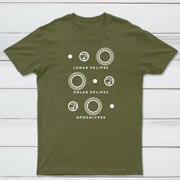 Lunar Eclipse Solar Eclipse Apocalypse Classic Tee