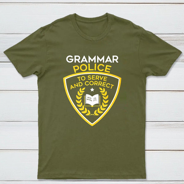 Grammar Police Classic Tee