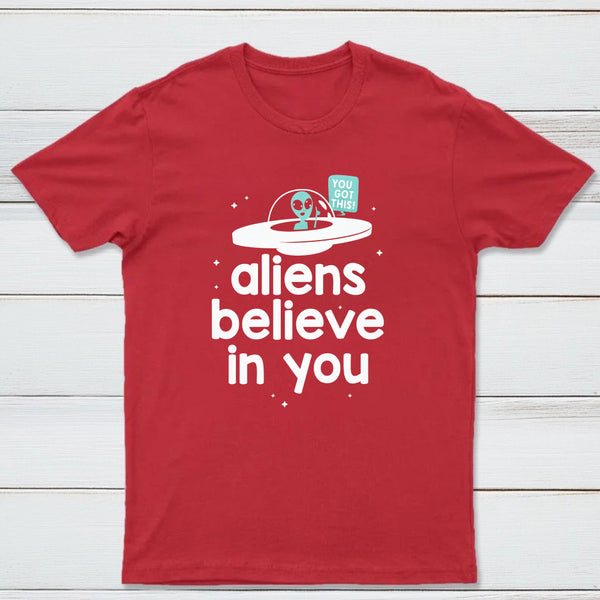 Aliens Believe In You Classic Tee