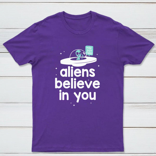 Aliens Believe In You Classic Tee