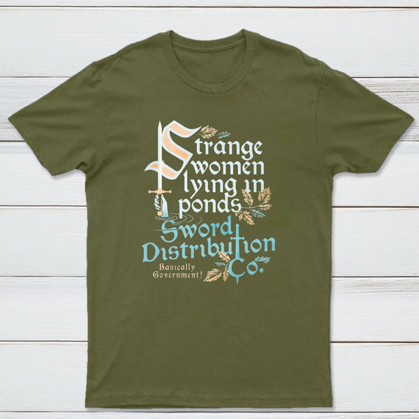 Strange Women Lying In Ponds Sword Distribution Co Classic Tee
