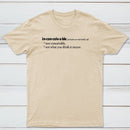 Inconceivable Definition Classic Tee