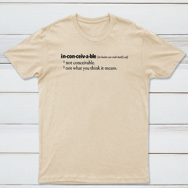 Inconceivable Definition Classic Tee