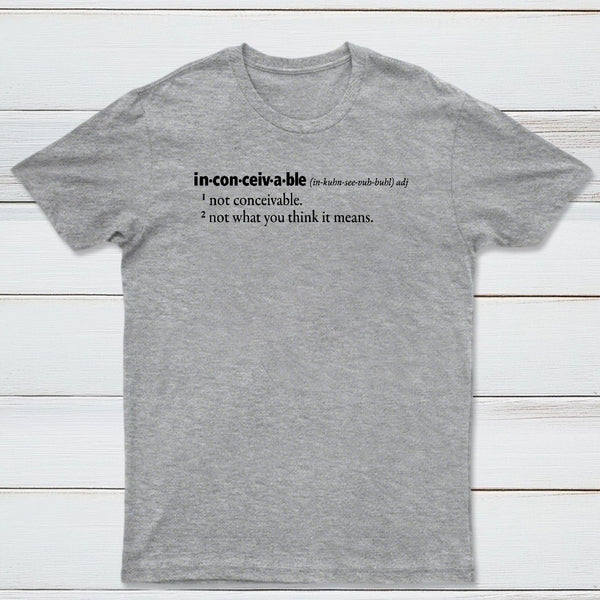 Inconceivable Definition Classic Tee