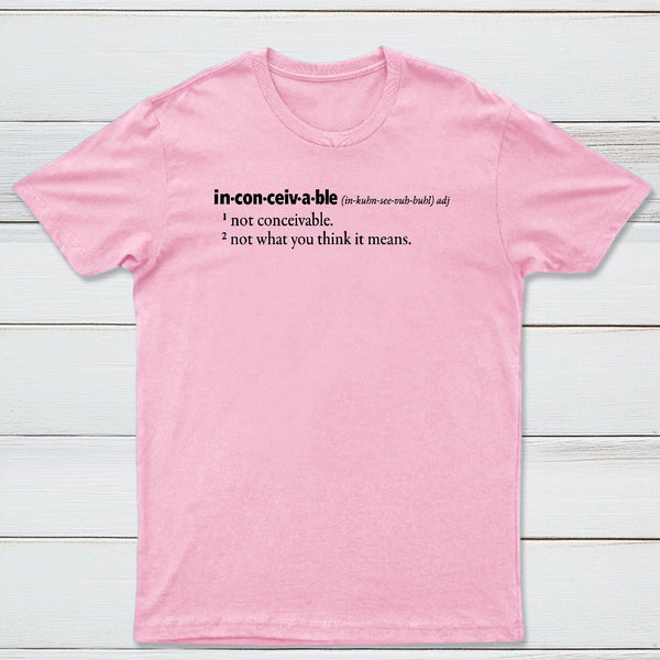 Inconceivable Definition Classic Tee