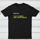 Dear Math Im Not A Therapist Classic Tee