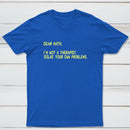Dear Math Im Not A Therapist Classic Tee