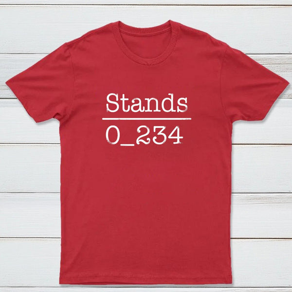 No 1 Under Stands Classic Tee