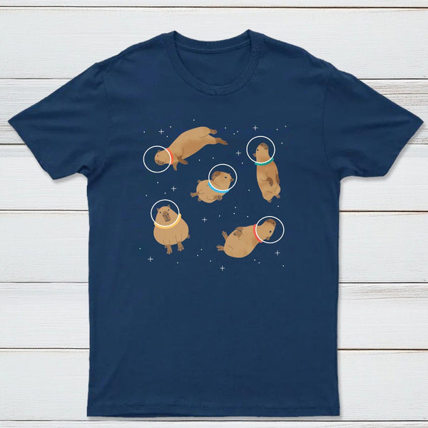 Capybaras In Space Classic Tee