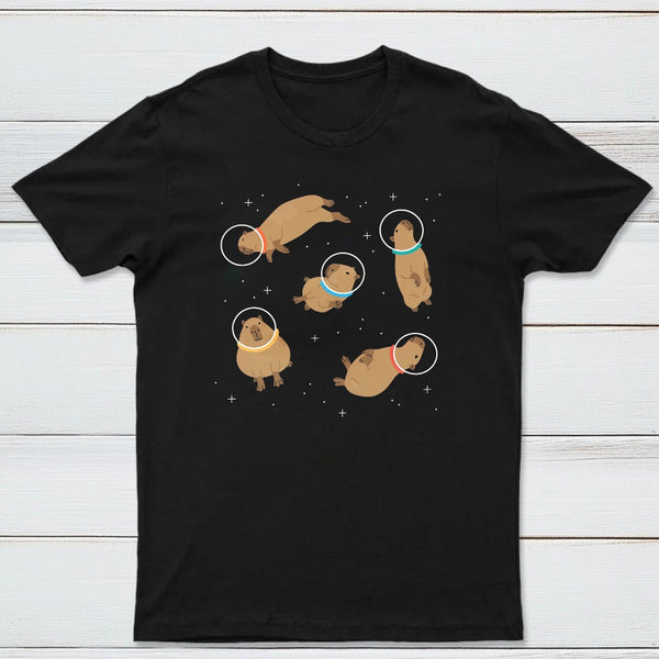 Capybaras In Space Classic Tee