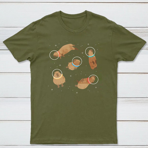 Capybaras In Space Classic Tee