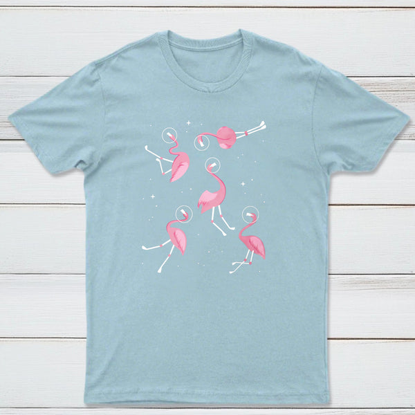 Flamingos In Space Classic Tee
