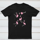 Flamingos In Space Classic Tee