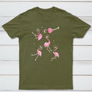 Flamingos In Space Classic Tee