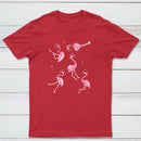 Flamingos In Space Classic Tee