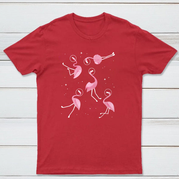 Flamingos In Space Classic Tee
