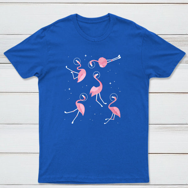 Flamingos In Space Classic Tee