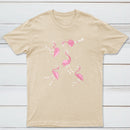 Flamingos In Space Classic Tee