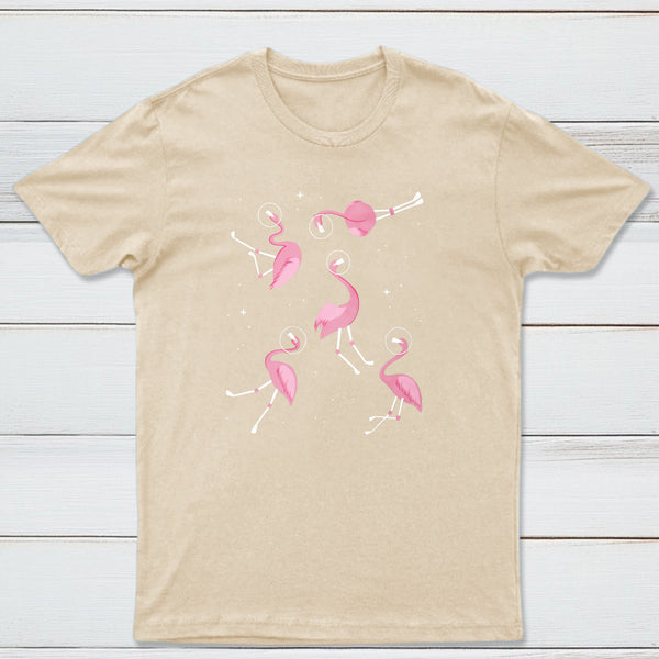 Flamingos In Space Classic Tee