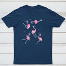 Flamingos In Space Classic Tee
