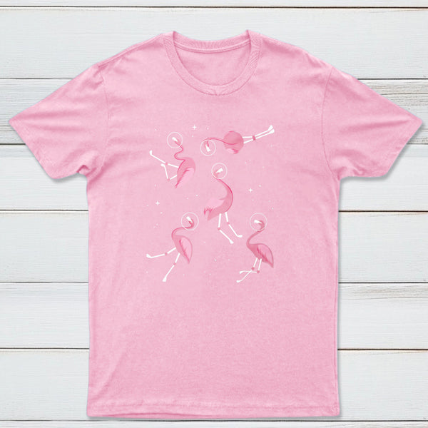 Flamingos In Space Classic Tee
