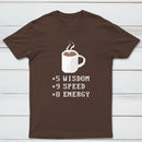 Coffee Plus To Stats Classic Tee
