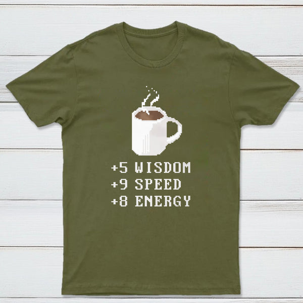 Coffee Plus To Stats Classic Tee