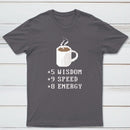 Coffee Plus To Stats Classic Tee