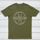 Schrodingers Cat Walks Into A Bar Classic Tee