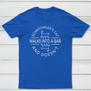 Schrodingers Cat Walks Into A Bar Classic Tee