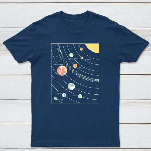 9 Planets Classic Tee