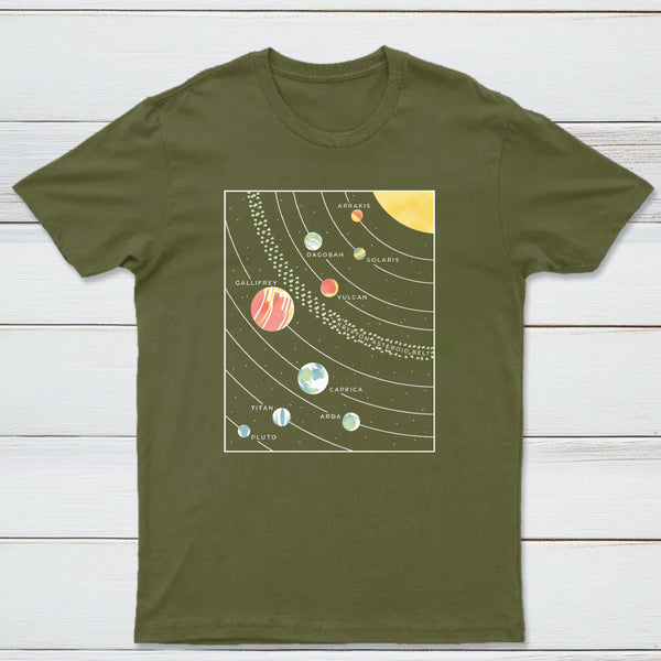 9 Planets Classic Tee