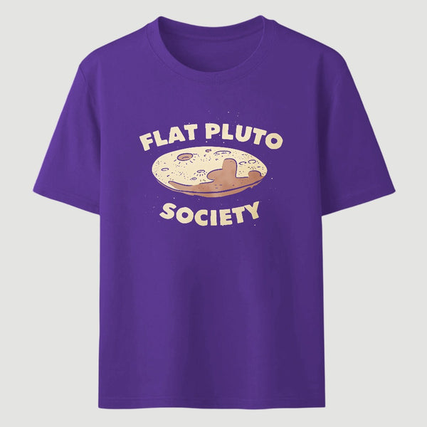 Flat Pluto Society Classic Tee