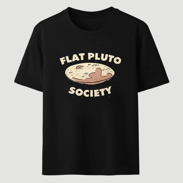 Flat Pluto Society Classic Tee