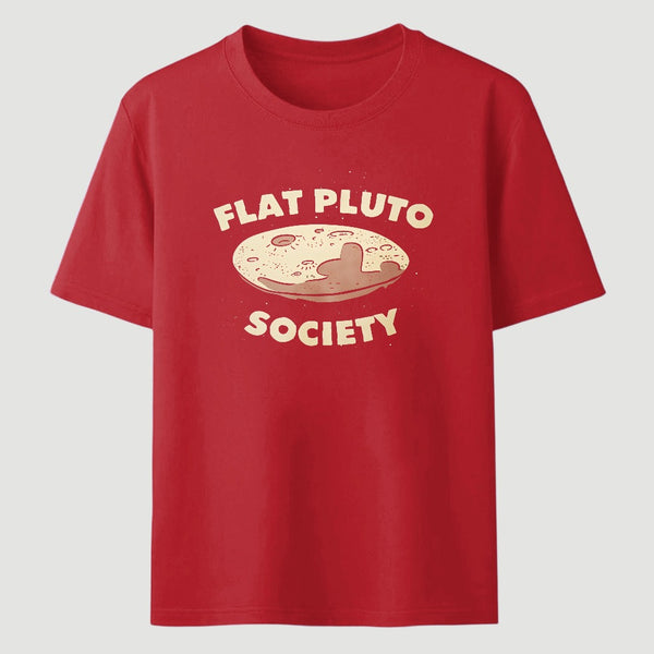 Flat Pluto Society Classic Tee