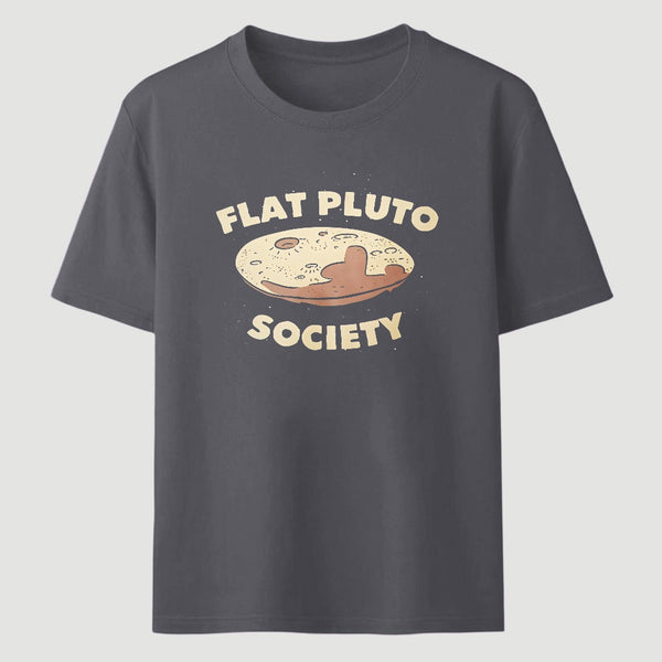 Flat Pluto Society Classic Tee