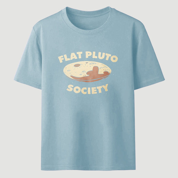 Flat Pluto Society Classic Tee